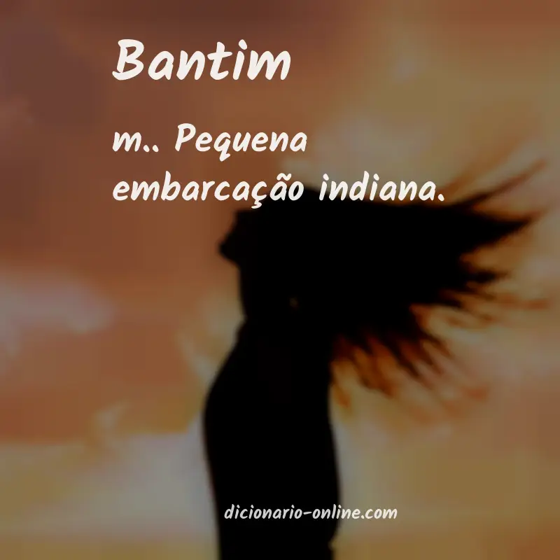 Significado de bantim