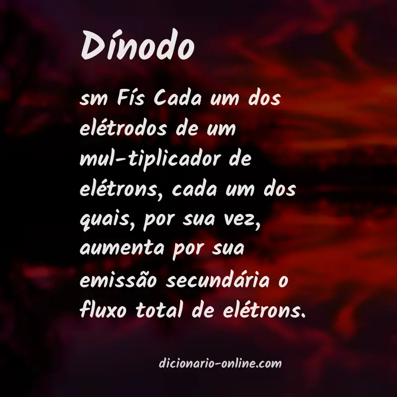 Significado de dínodo