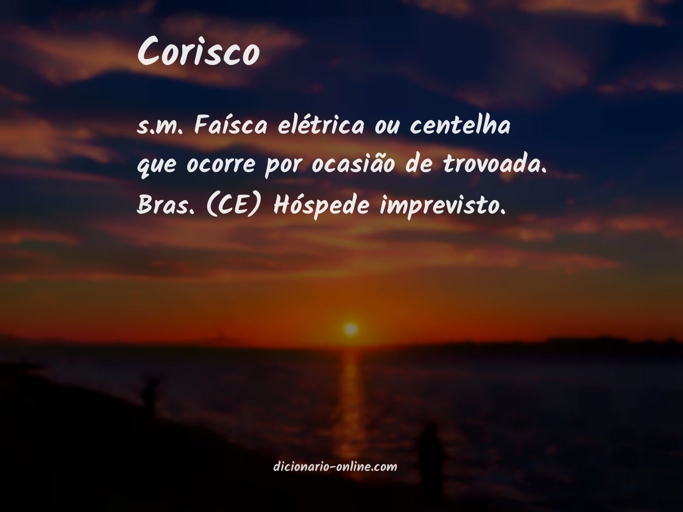 Significado de corisco