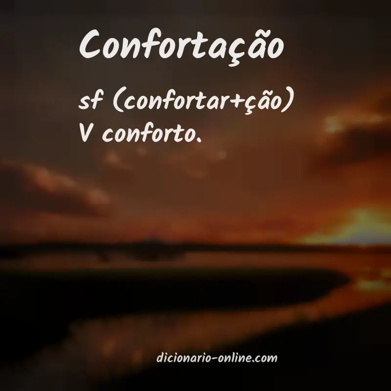 Significado de confortação