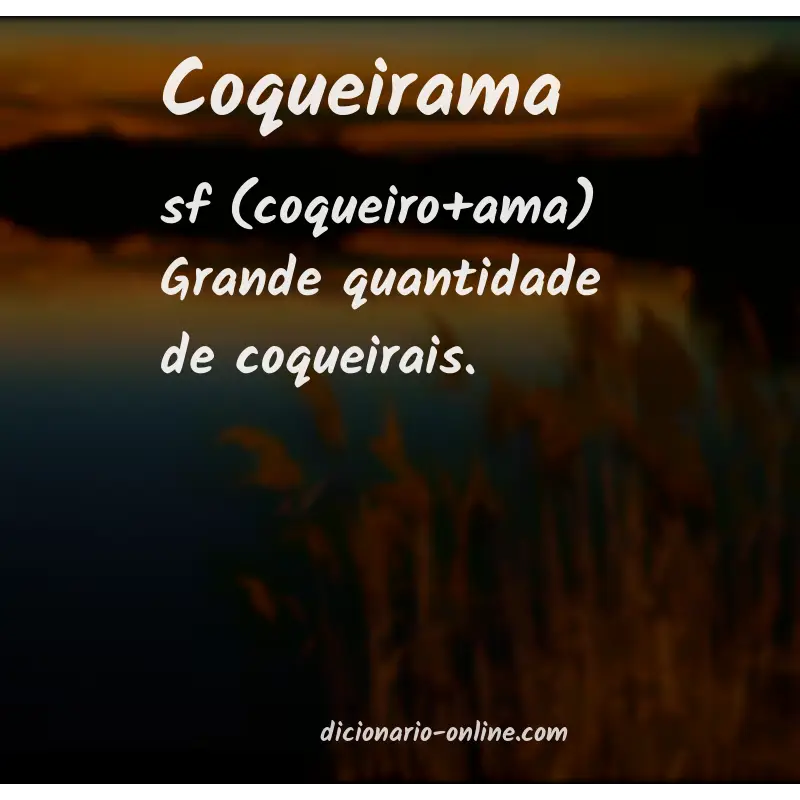 Significado de coqueirama
