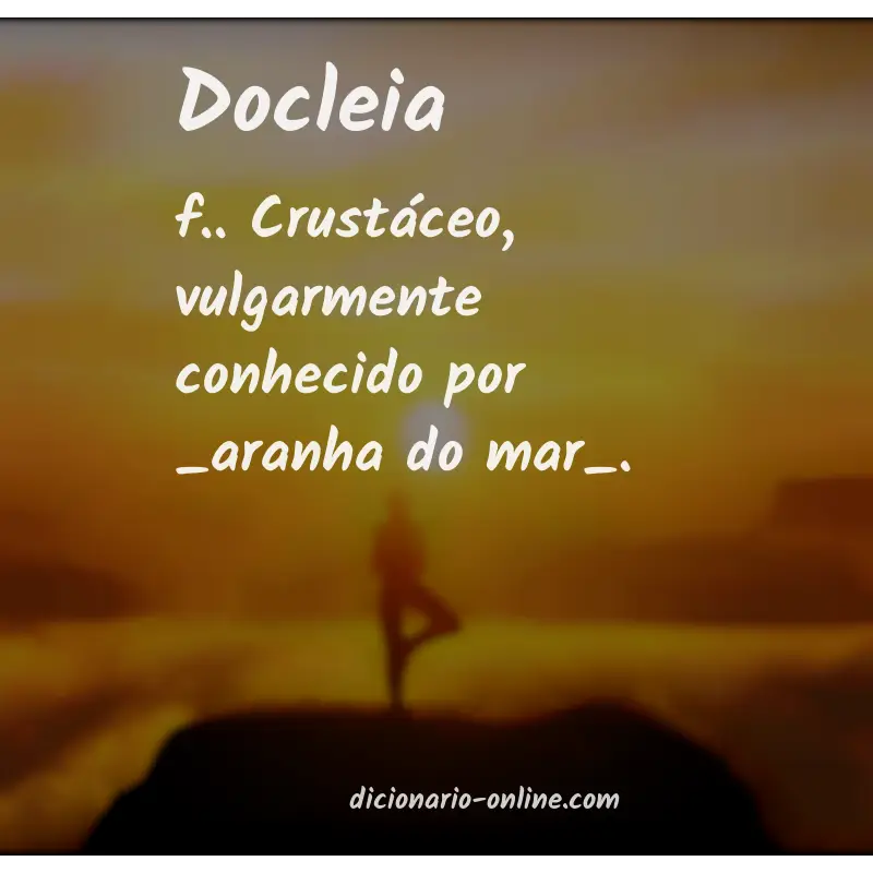 Significado de docleia