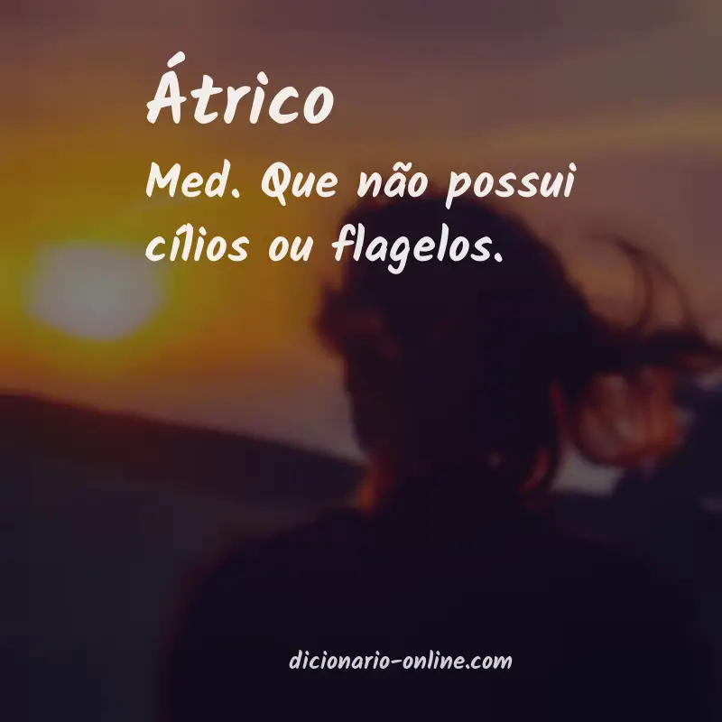 Significado de átrico