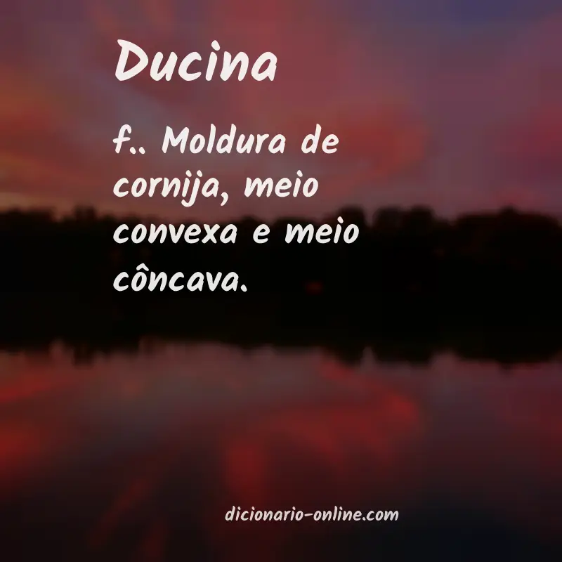 Significado de ducina