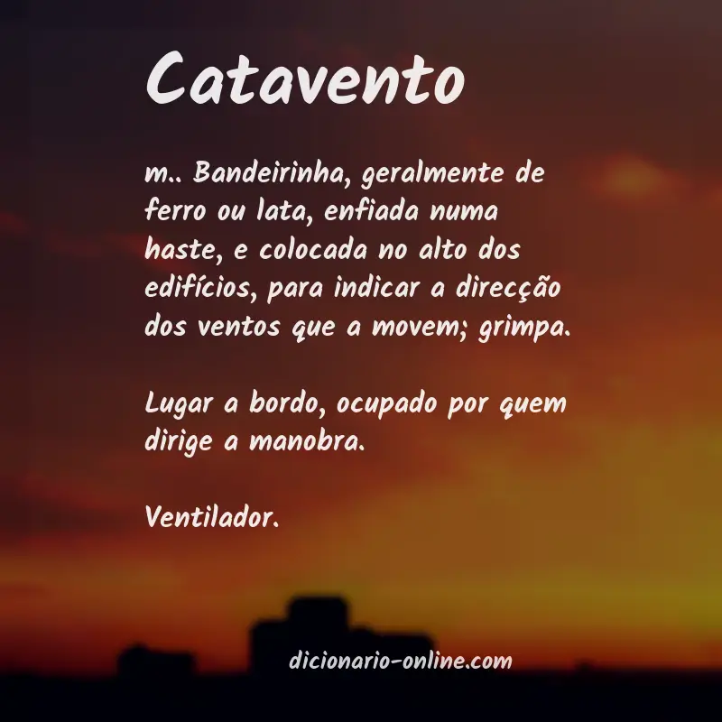 Significado de catavento