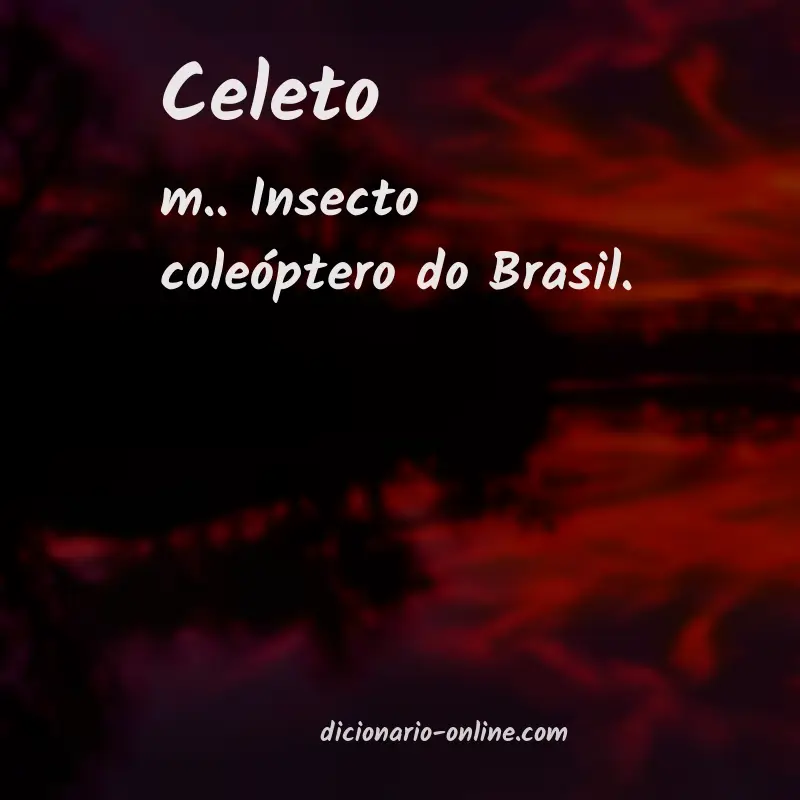 Significado de celeto