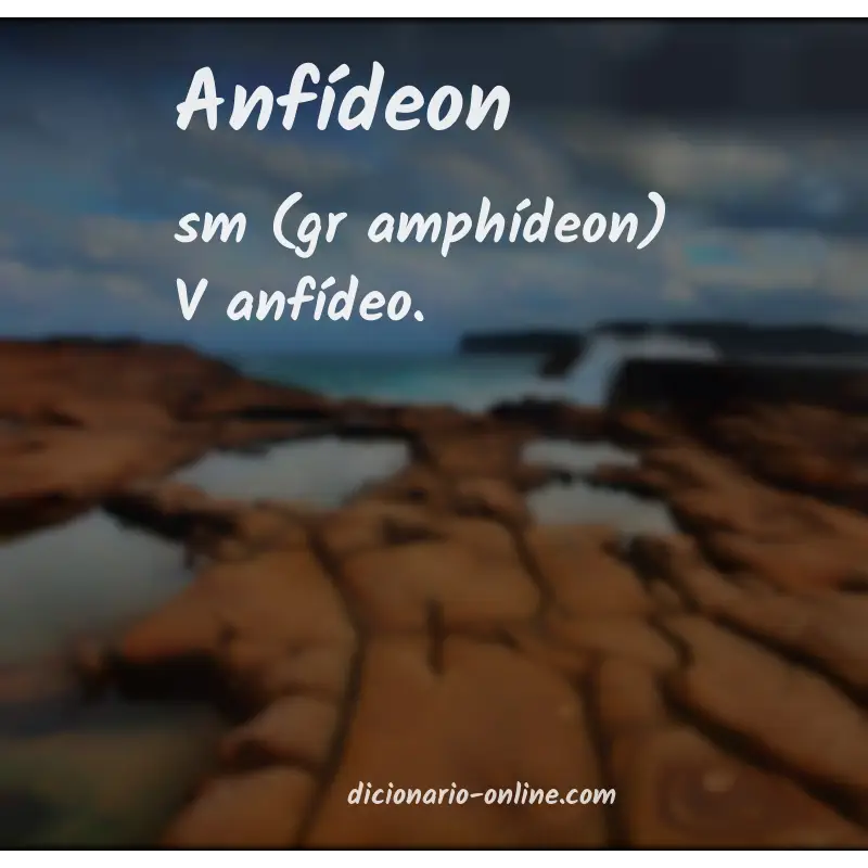 Significado de anfídeon
