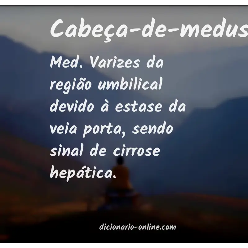 Significado de cabeça-de-medusa