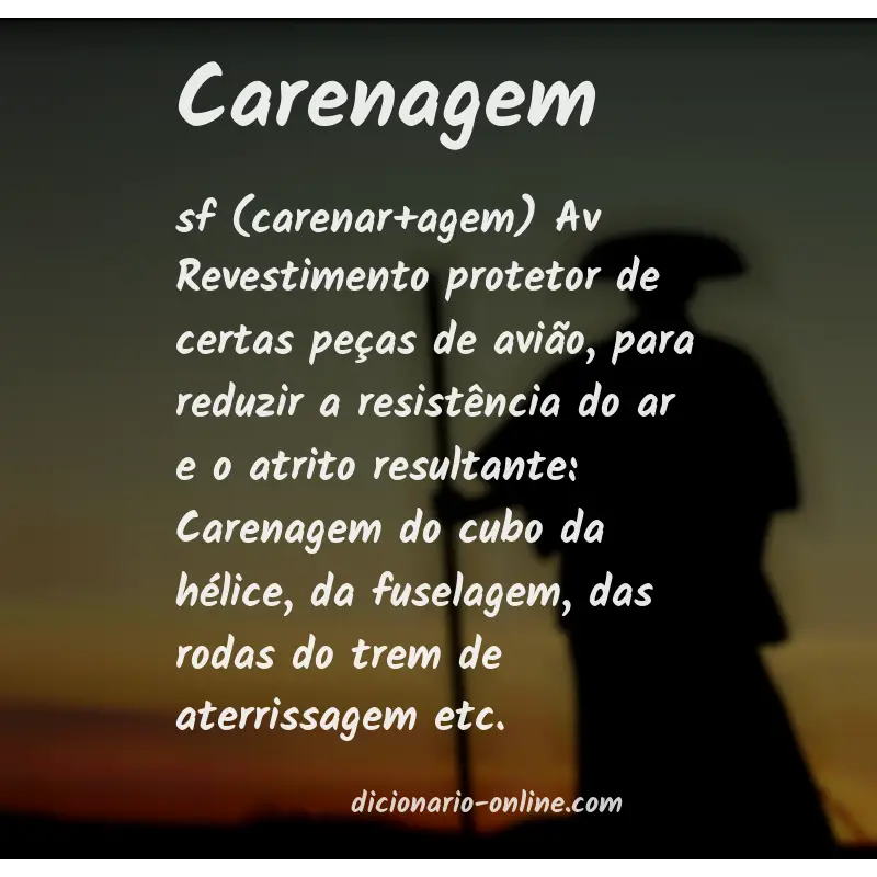 Significado de carenagem
