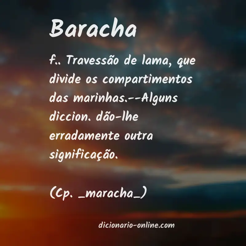 Significado de baracha