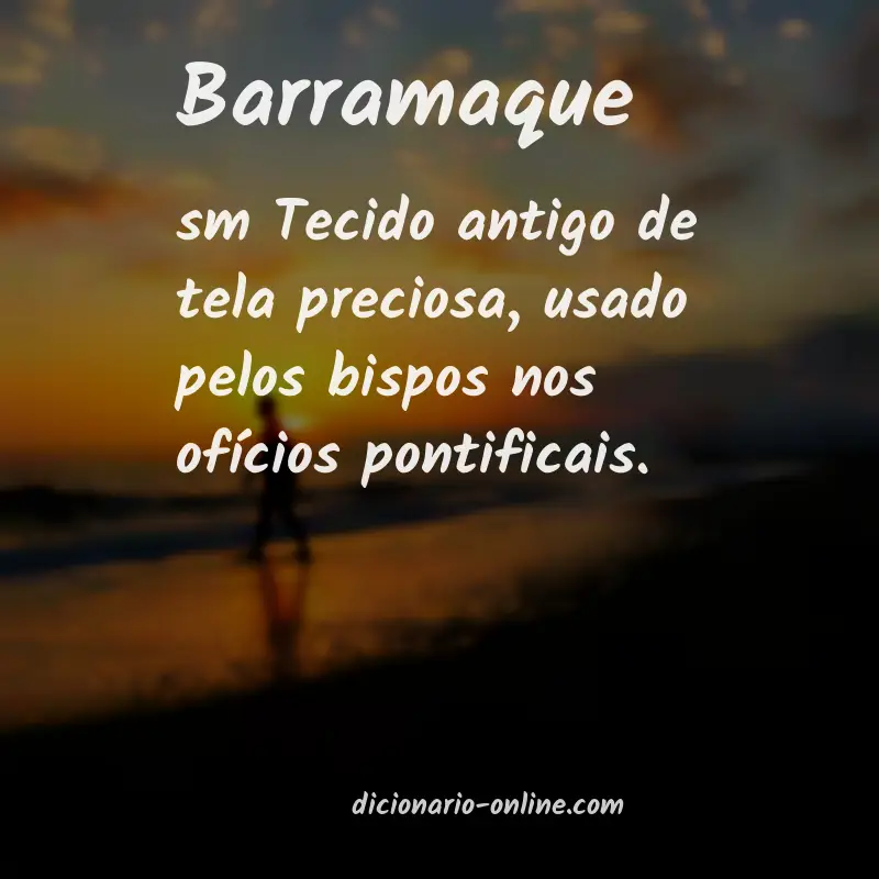 Significado de barramaque