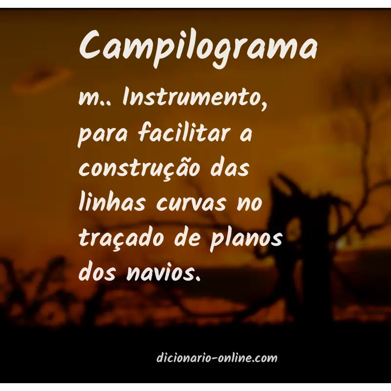 Significado de campilograma
