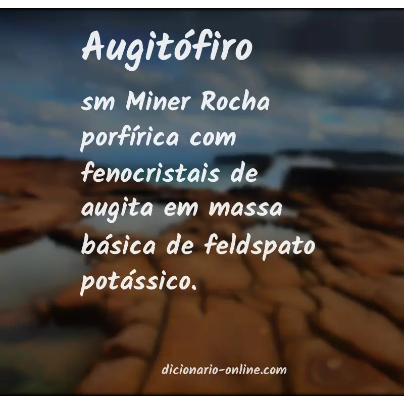 Significado de augitófiro