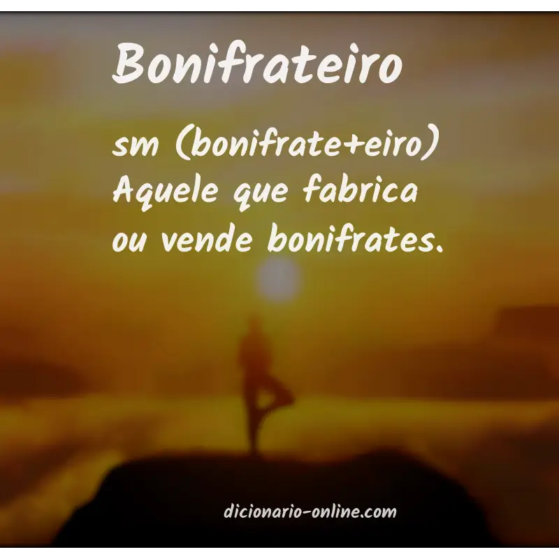 Significado de bonifrateiro
