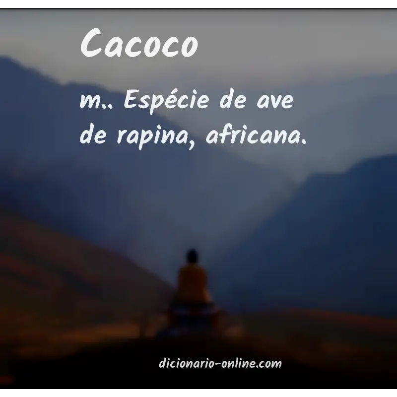 Significado de cacoco