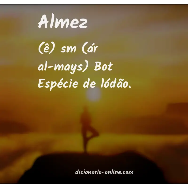 Significado de almez