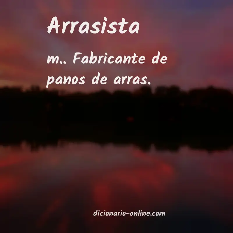 Significado de arrasista