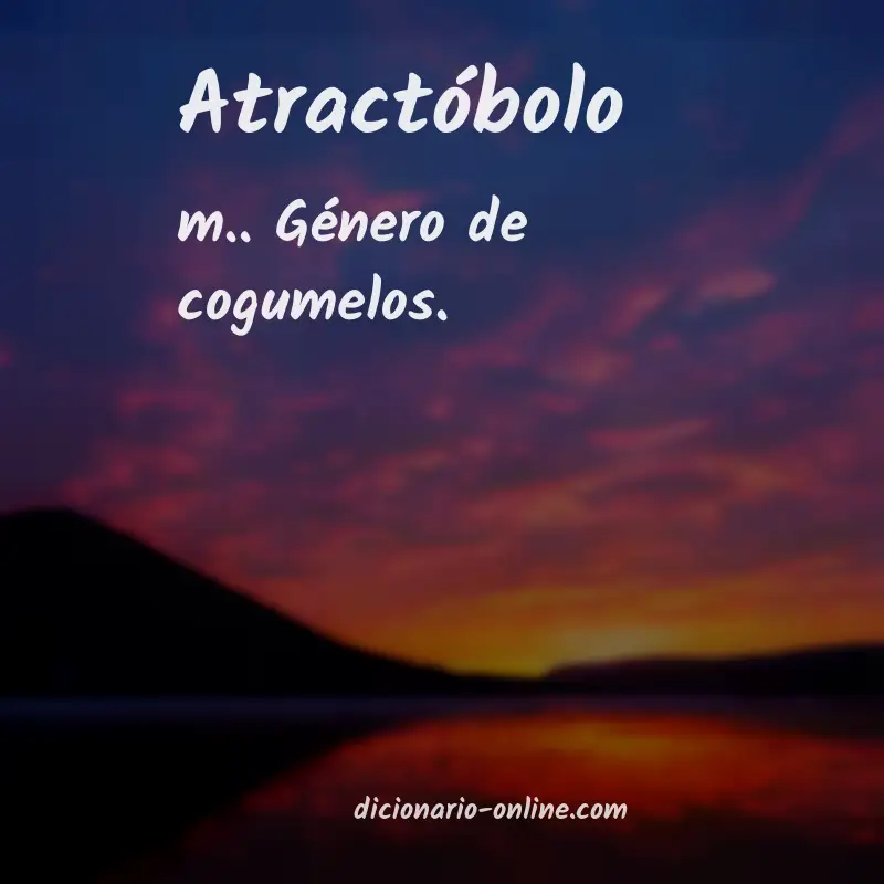 Significado de atractóbolo