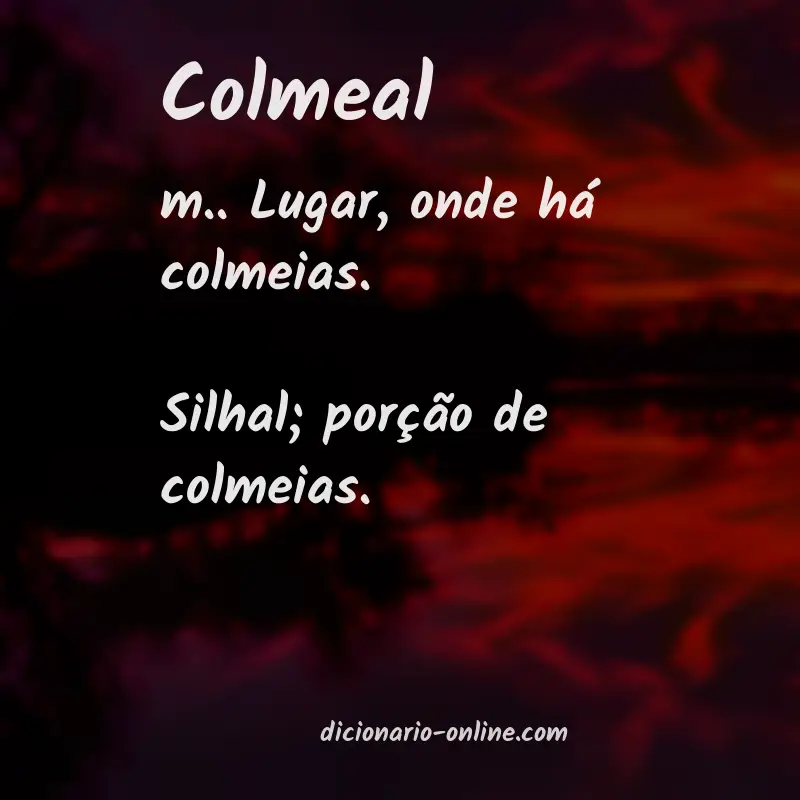 Significado de colmeal
