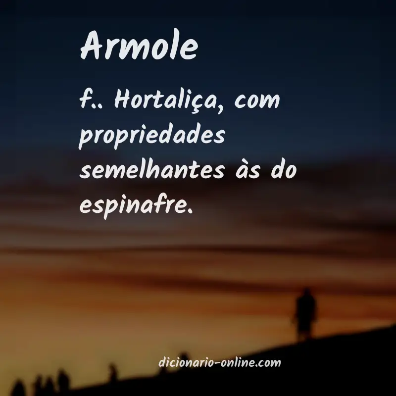 Significado de armole