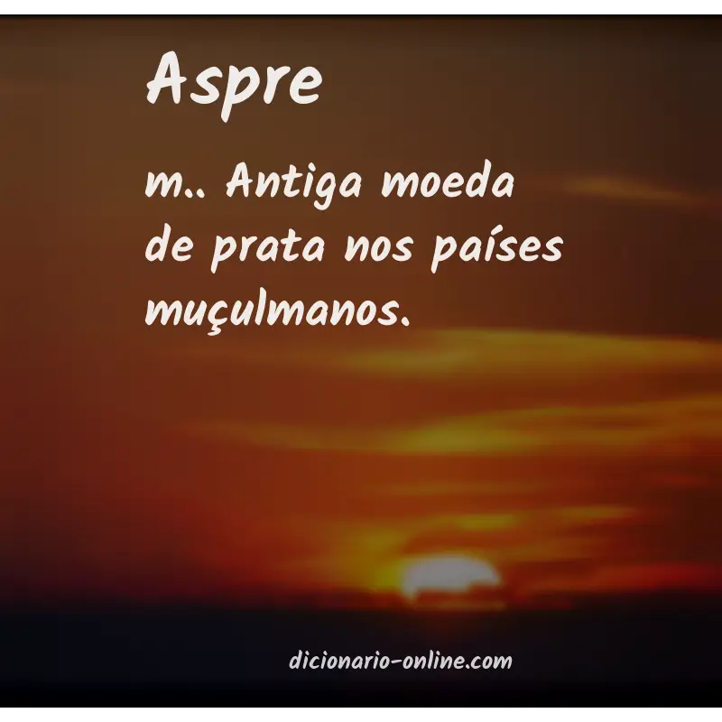 Significado de aspre