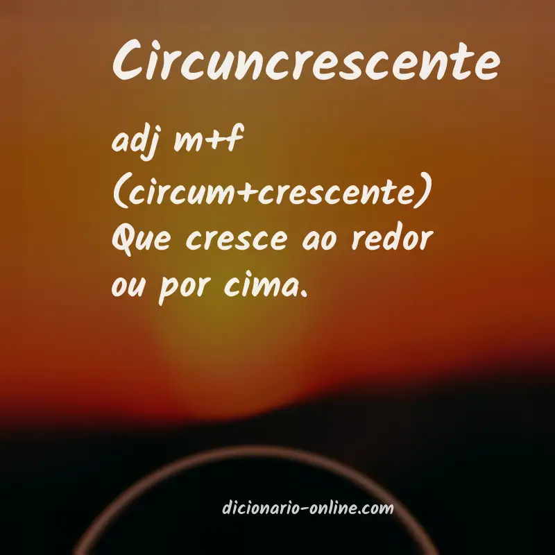 Significado de circuncrescente