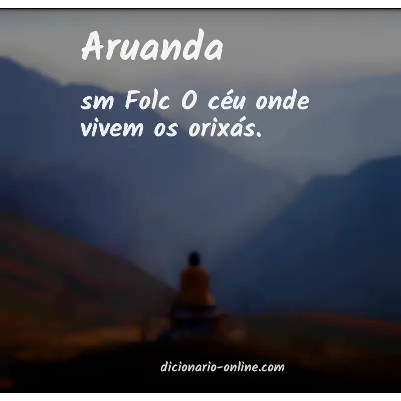 Significado de aruanda
