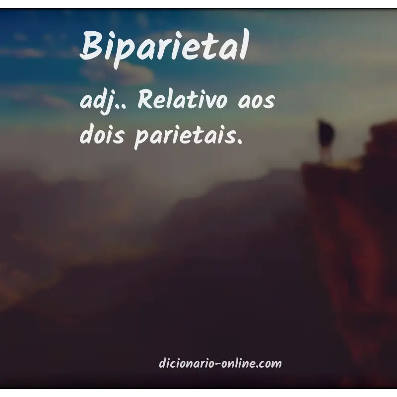 Significado de biparietal