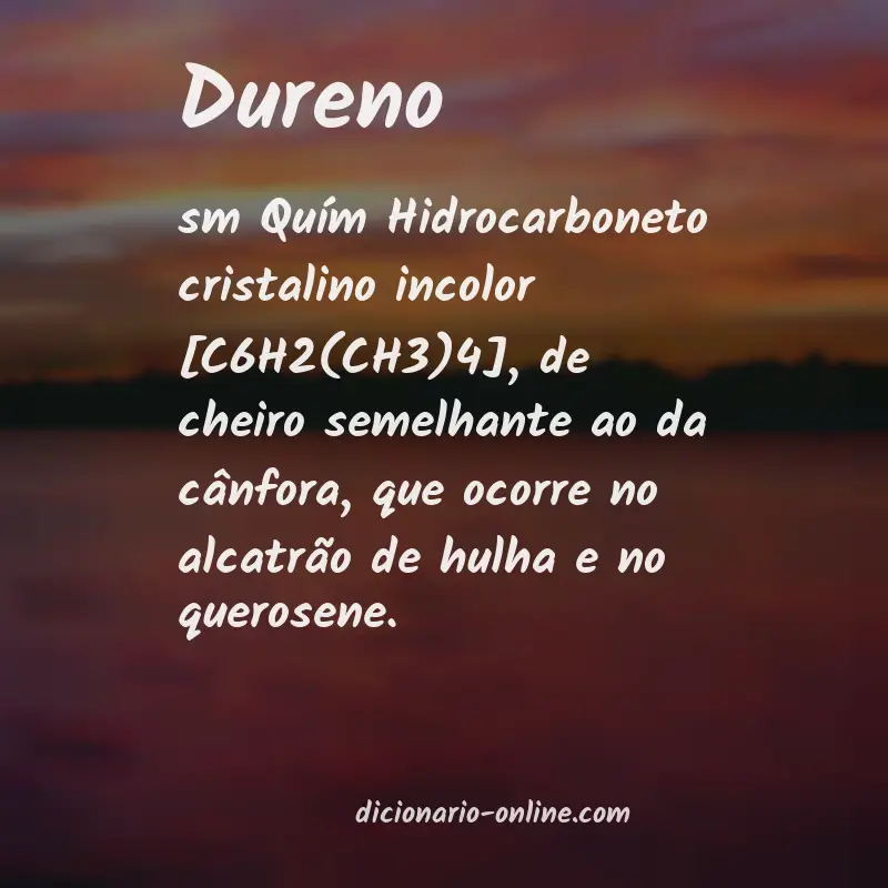 Significado de dureno