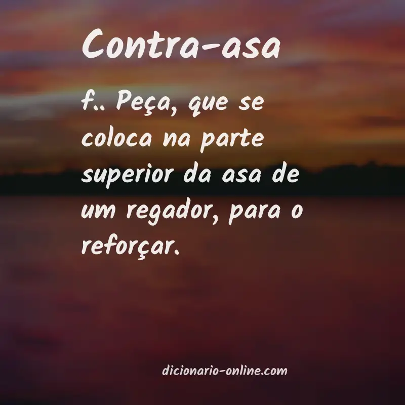 Significado de contra-asa