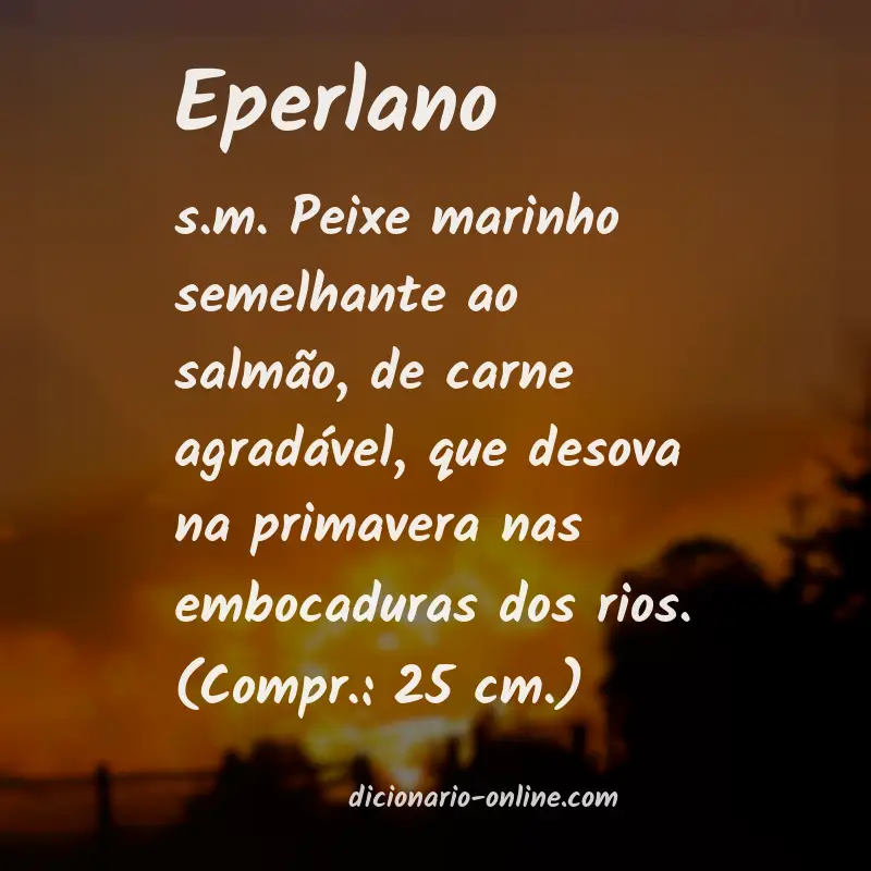 Significado de eperlano