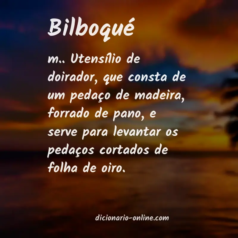 Significado de bilboqué