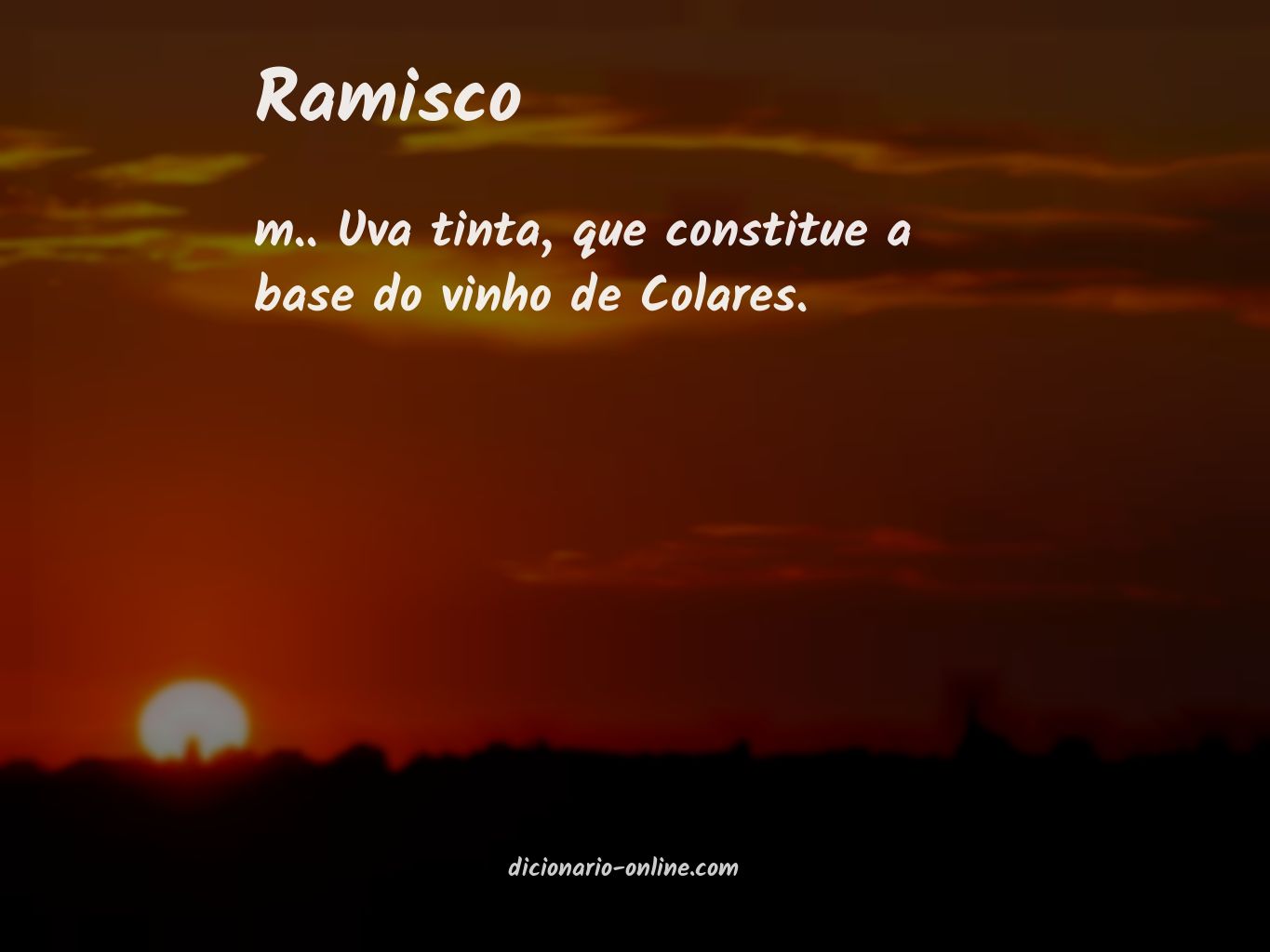 Significado de ramisco