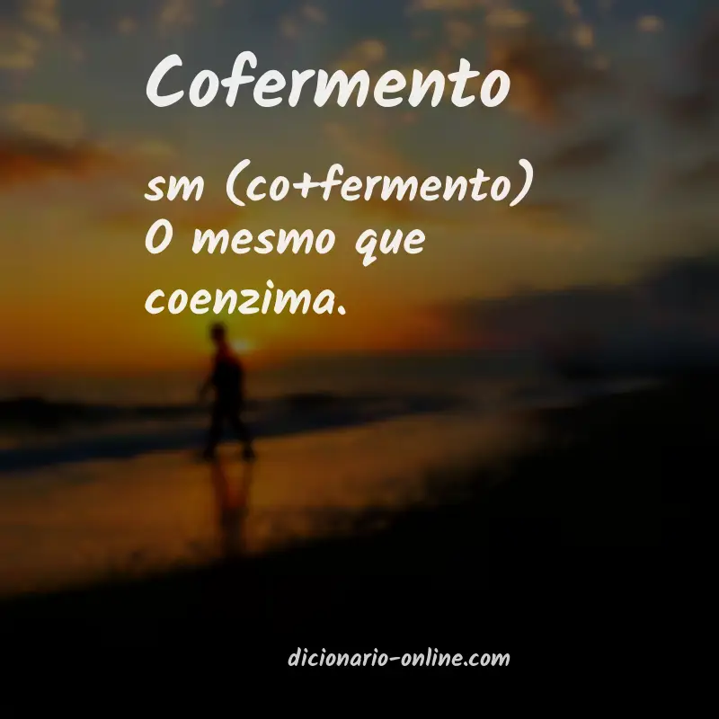 Significado de cofermento