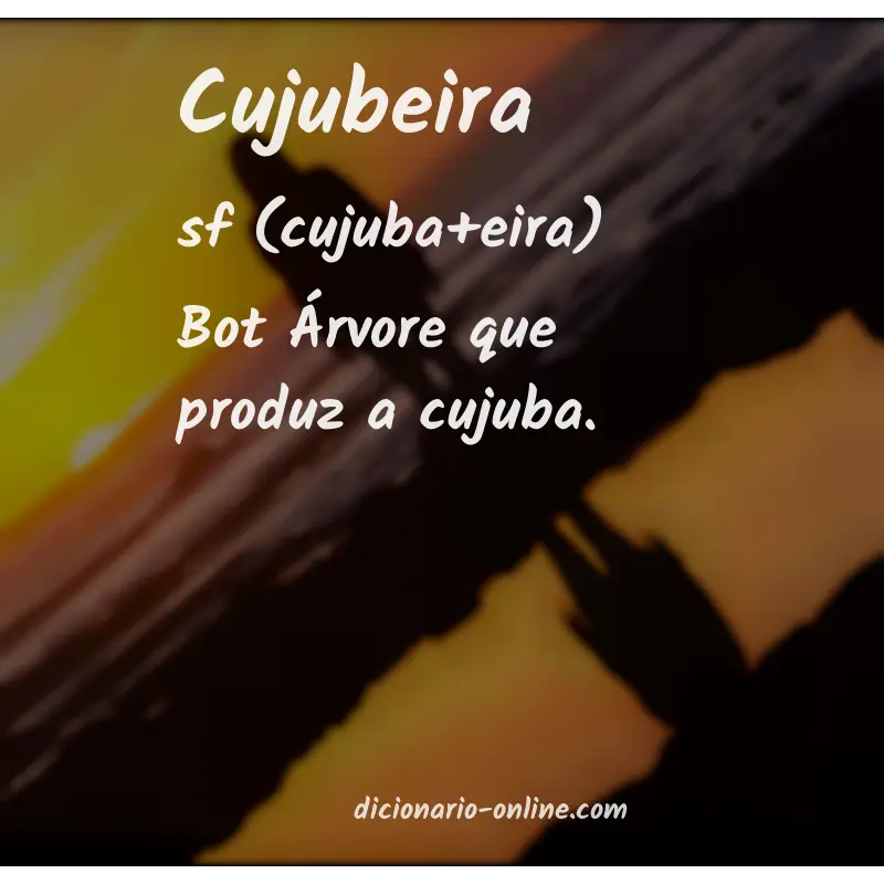 Significado de cujubeira