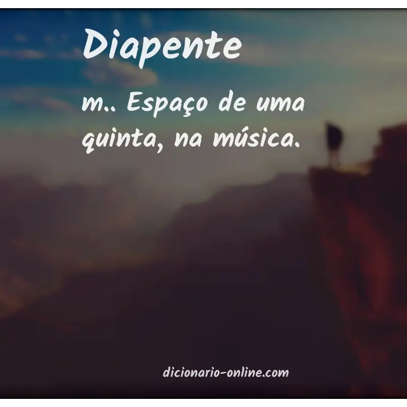 Significado de diapente