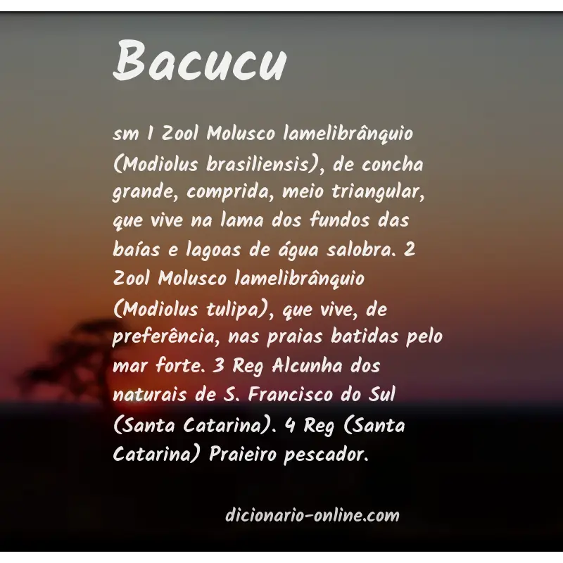 Significado de bacucu