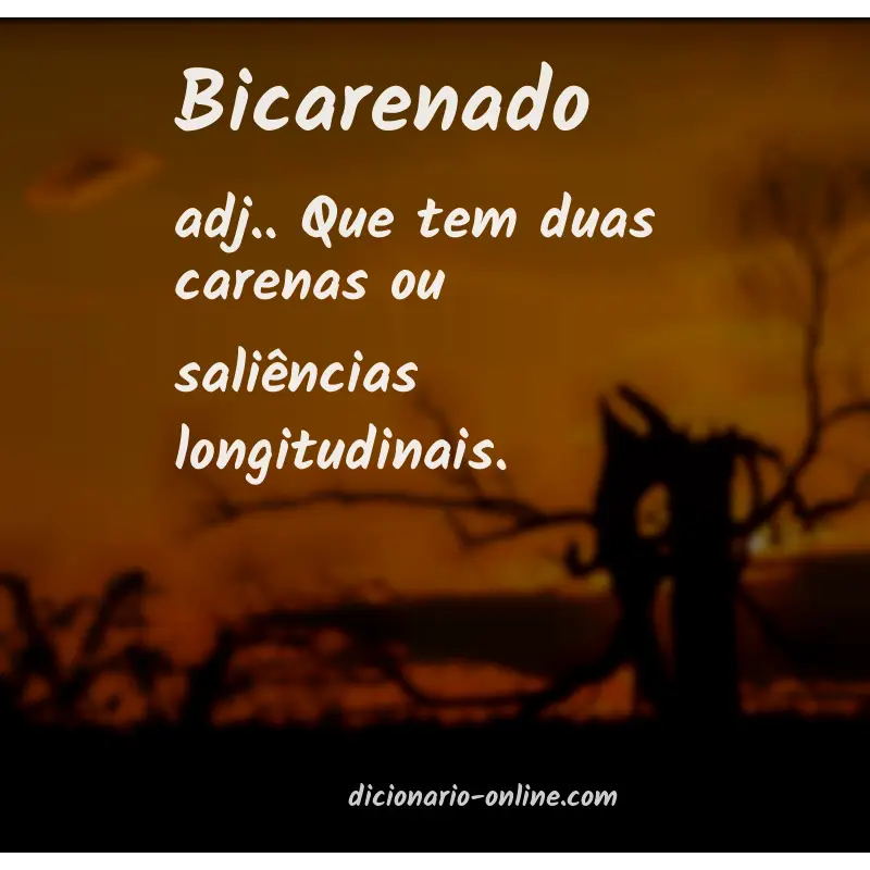 Significado de bicarenado