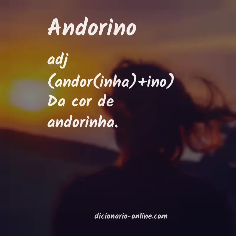 Significado de andorino