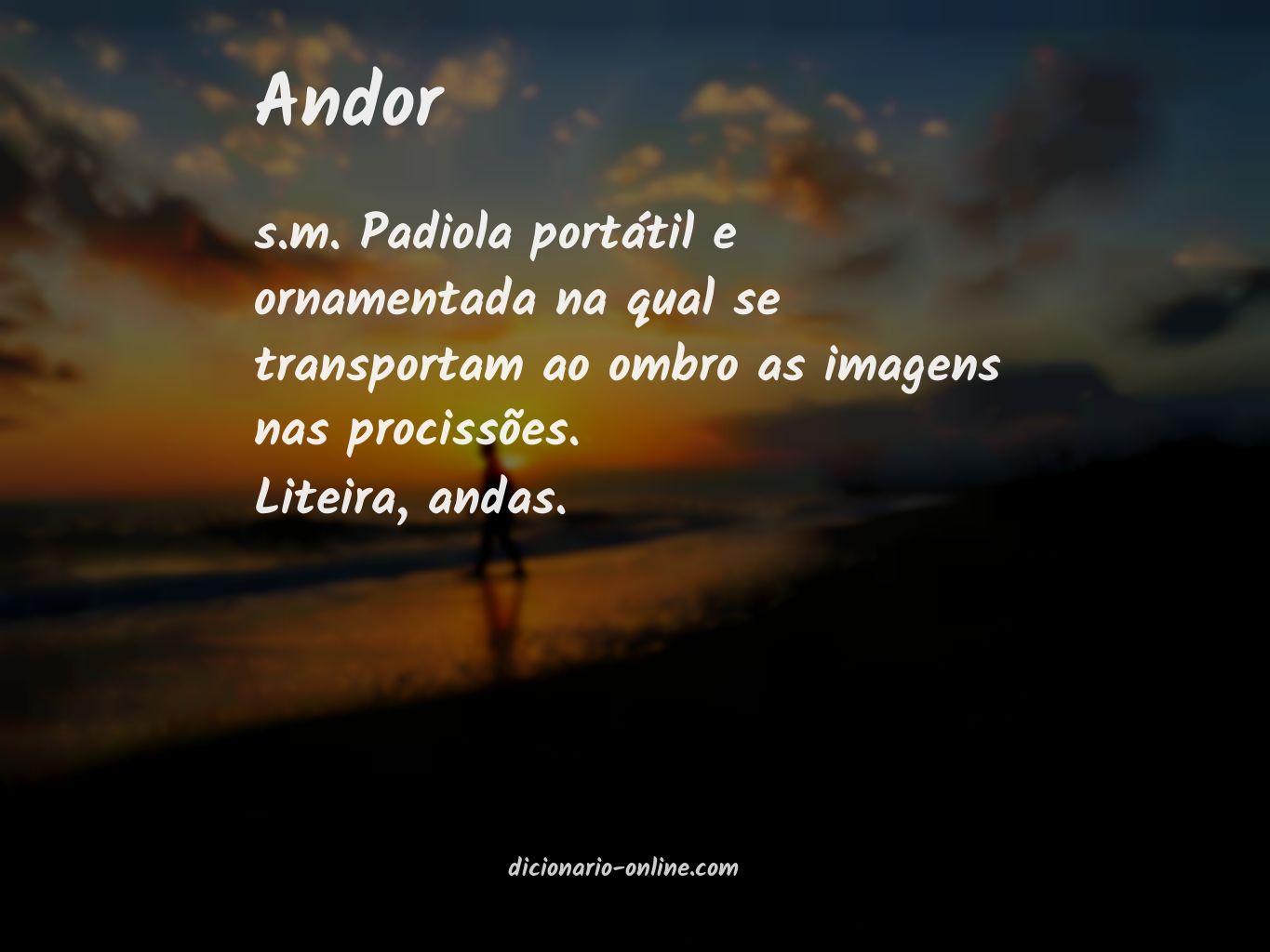 Significado de andor