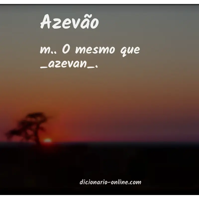 Significado de azevão