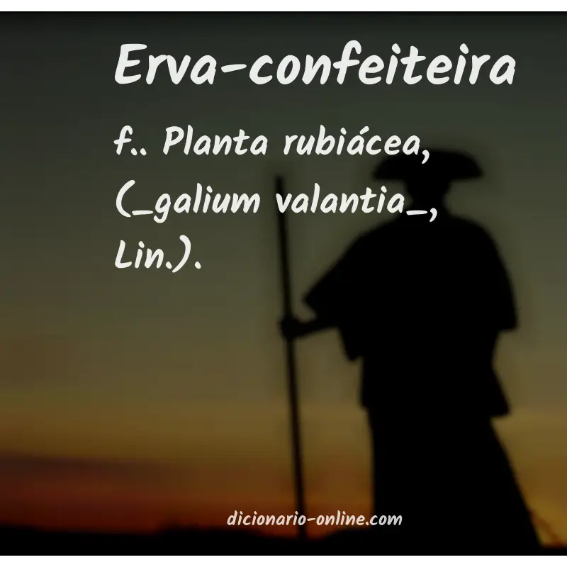 Significado de erva-confeiteira