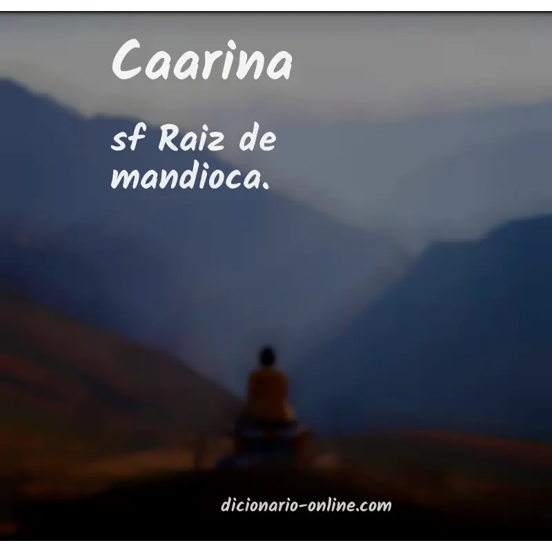 Significado de caarina