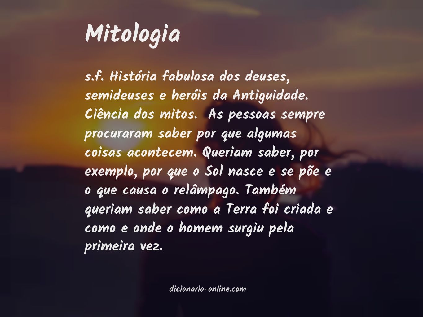 Significado de mitologia