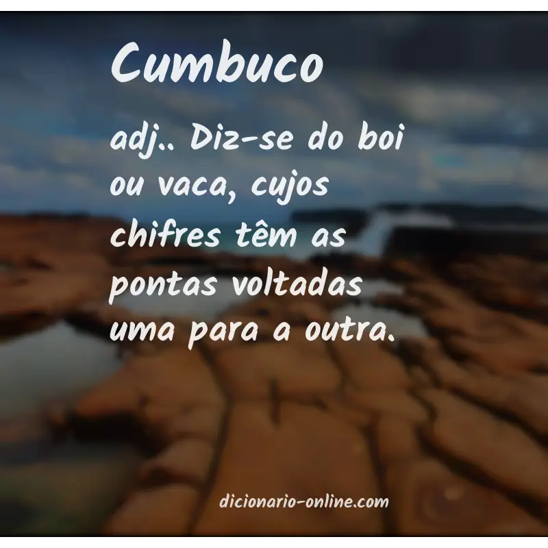 Significado de cumbuco