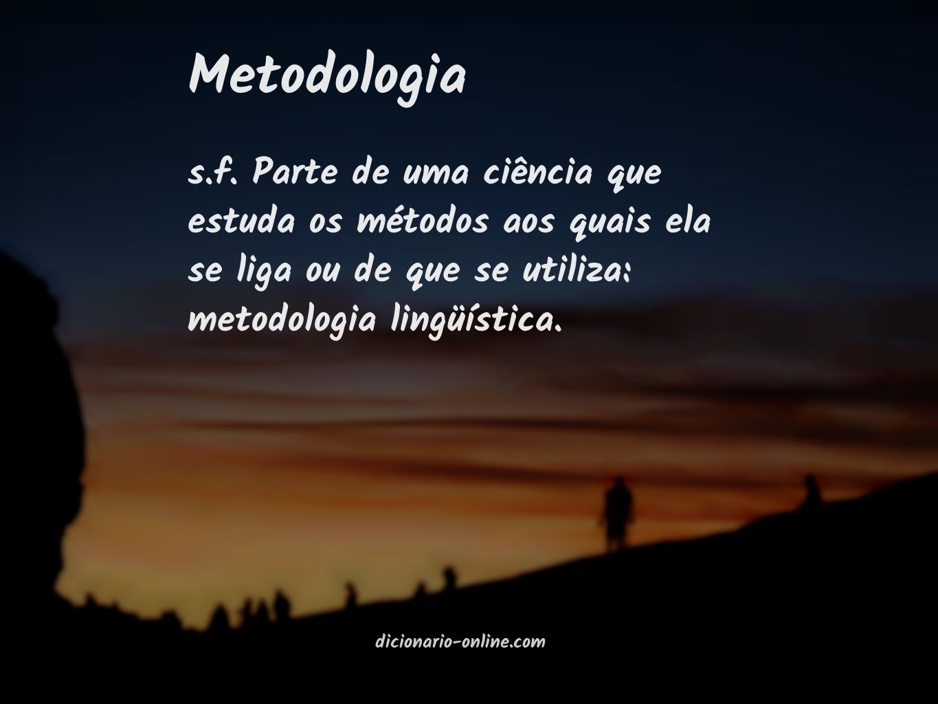 Significado de metodologia