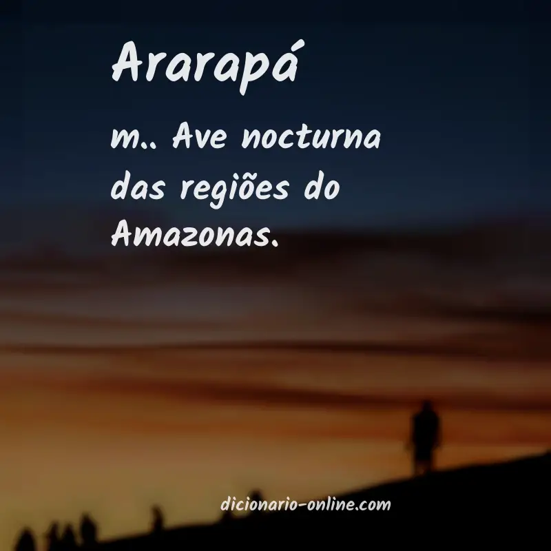 Significado de ararapá