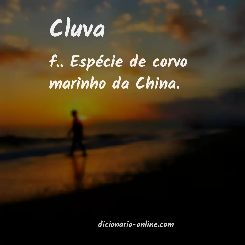 Significado de cluva