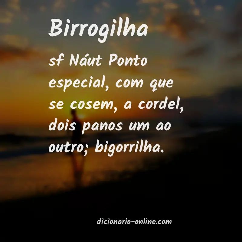 Significado de birrogilha