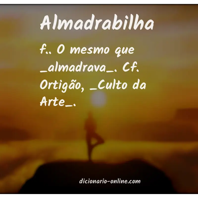 Significado de almadrabilha